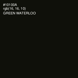 #10100A - Green Waterloo Color Image